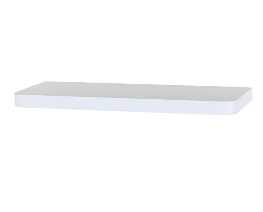Arran floating shelf kit - matt white