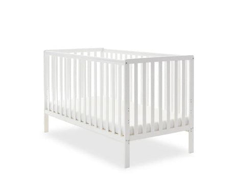 Bantam Cot Bed & Under Drawer - White