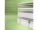Jay-Be Natural All Seasons Nettle Hybrid 2000 e-Pocket Mattress - Single