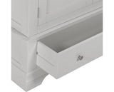 BORDEAUX 3 DOOR WARDROBE - PEBBLE GREY