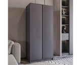 MALVERN 2 DOOR WARDROBE - GREY