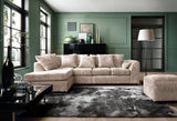 Heidi Left Hand Facing Corner Sofa Plus - Cream