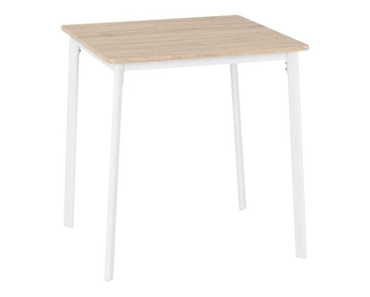 Riley Small Dining Set - White/Light Oak Effect Veneer