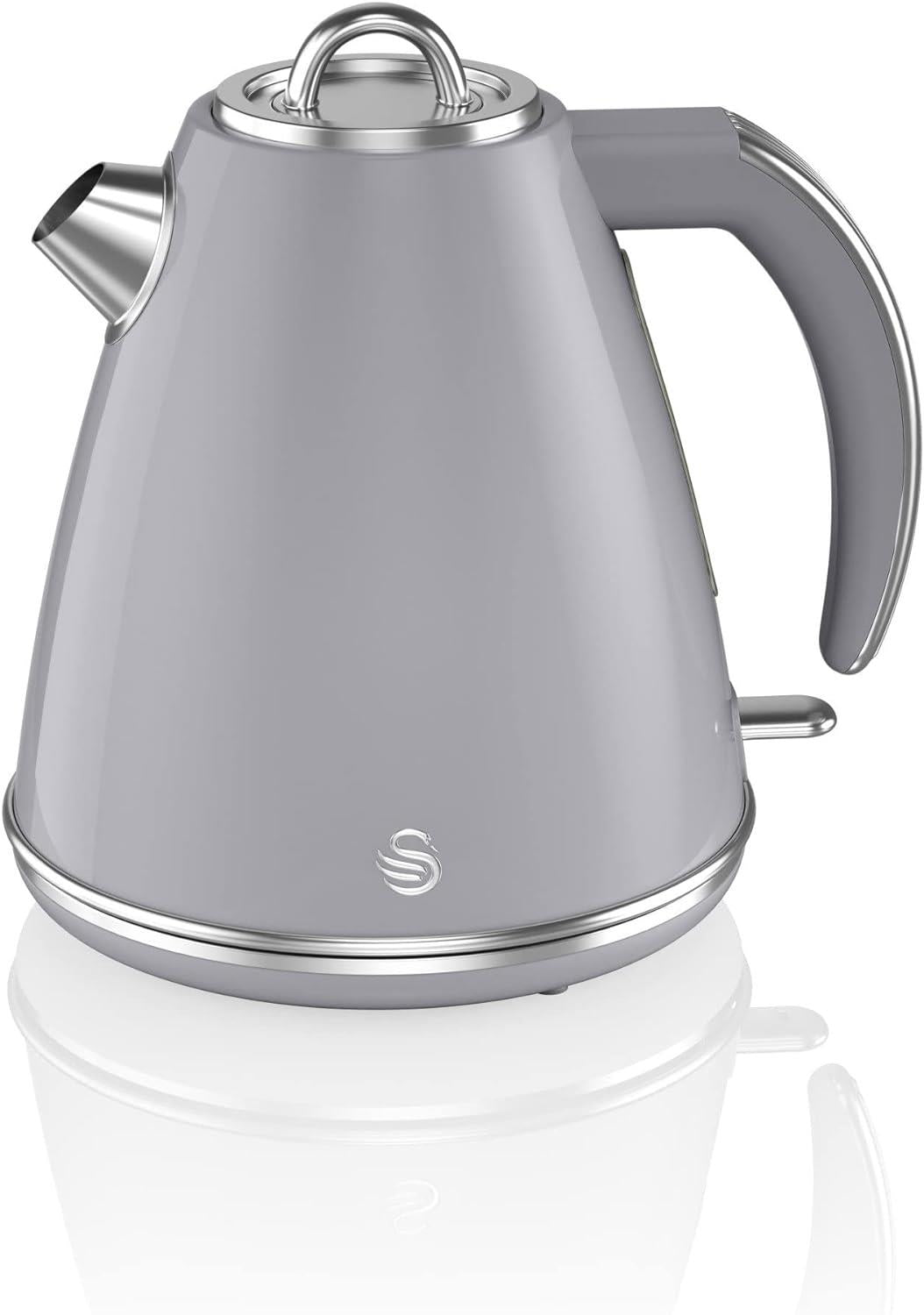 Swan 1.5L Retro Jug Kettle Grey