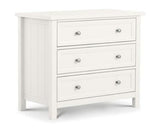Acadia 3 Drawer Chest - Surf White