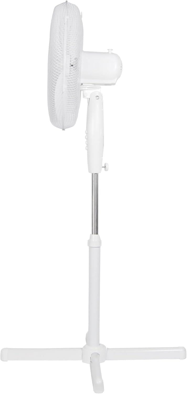 Igenix 16" Pedestal Fan White