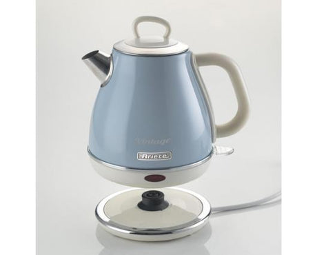 Ariete 1 Litre Retro Style Cordless Jug Kettle -  Blue