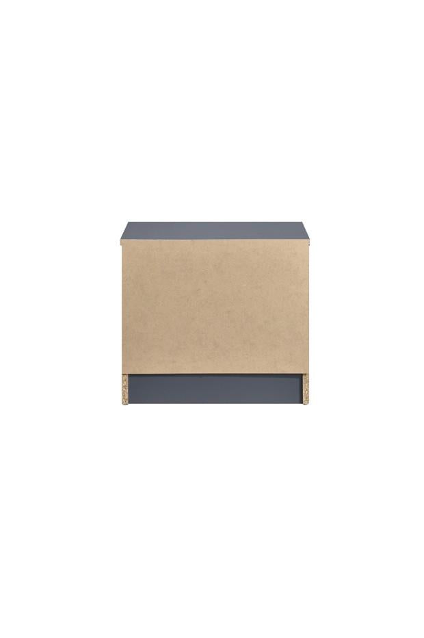 Highbury 1 Drawer Bedside - Dark Grey