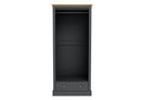 Dagwood 2 Door Wardrobe Charcoal