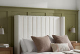 Maisey King Ottoman Bed - Cream