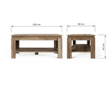 Casis Oak Coffee Table