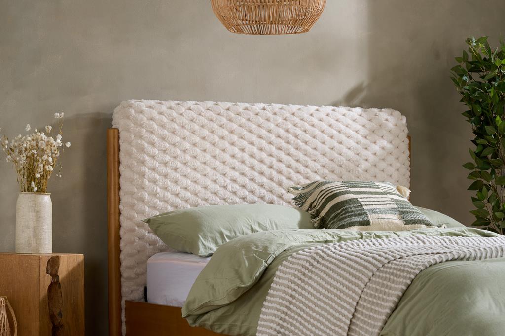 Hatti King Bed - White