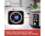 Black and Decker 3.5L Stainless Steel Digital Slow Cooker