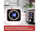 Black and Decker 3.5L Stainless Steel Digital Slow Cooker