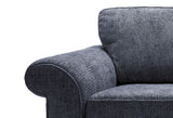 Iris 3 Seater Sofa - Dark Blue