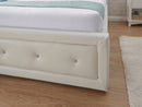 Hollywood Ottoman Double Bed - White