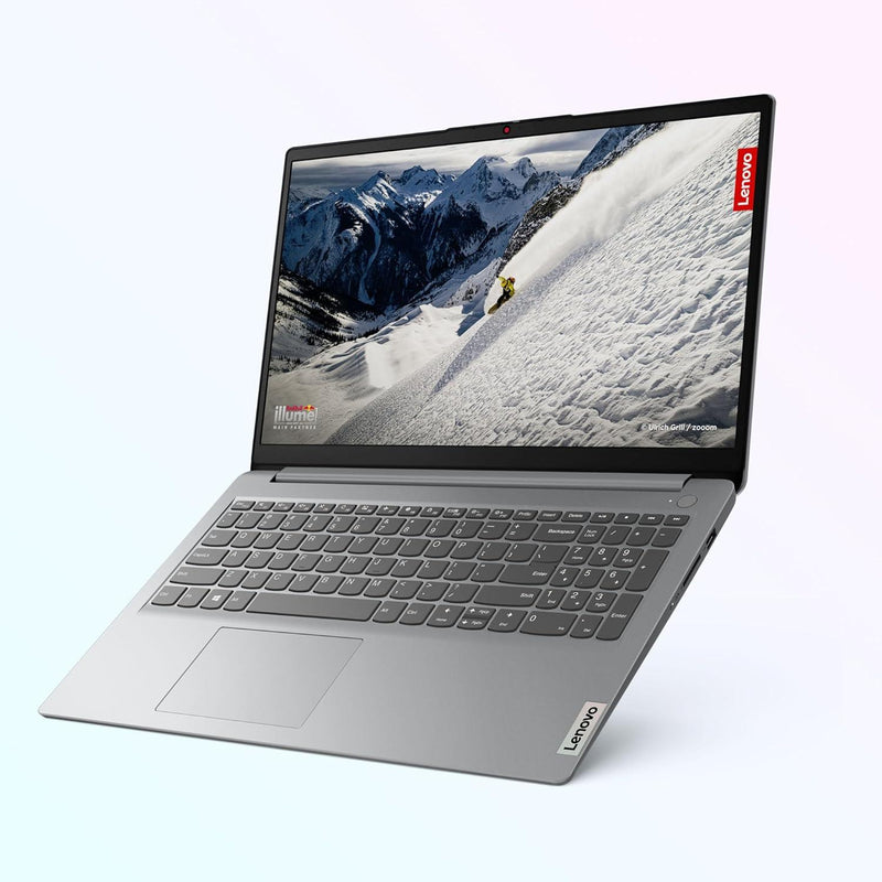 Lenovo IdeaPad 1, 15 inch Full HD Laptop, Intel Celeron N4500, 4GB RAM, 128GB eMMC, Windows 11
