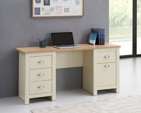 Lisbon 5 Drawer Desk