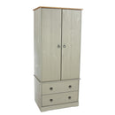 Corona Classic 2 door, 2 drawer wardrobe