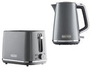 Essentials Daewoo Stirling 2 Slice Toaster & 1.7 Kettle Grey