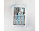 24 Piece Hammered Cutlery Set