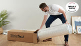 Roll Up Bliss 800 Pocket Memory Pillow Top Mattress (32cm Depth) - Single