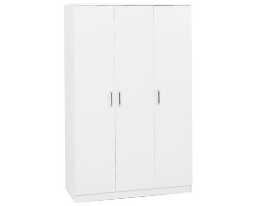 DAKOTA 3 DOOR WARDROBE - WHITE