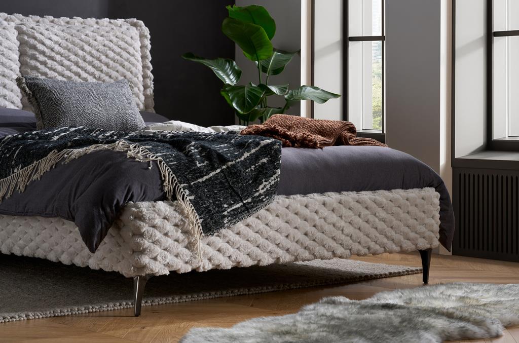 Tilly King Bed - White