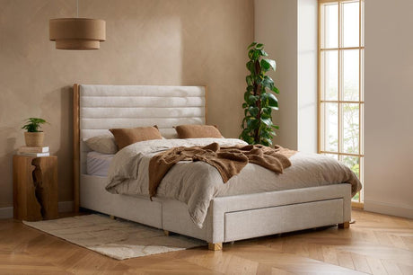 Arabella King Bed - Grey