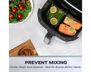 8L Air Fryer with Window and Divider