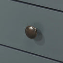 Alva 3 Drawer Bedside - Dark Grey