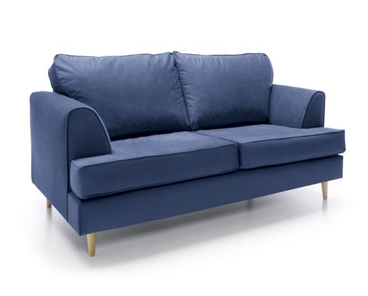 Hollie 2 Seater Sofa - Oxford Blue