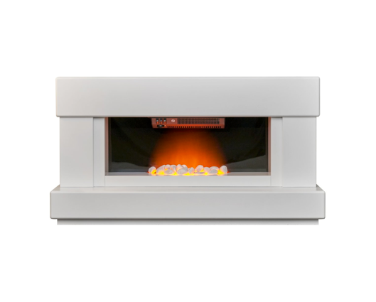 Vera Fireplace Suite 48inch - White