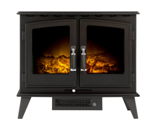 Warren Electric Stove in Black
