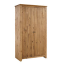 Herbie 2 Door Wardrobe Pine