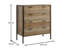 Horton 4 Drawer Chest