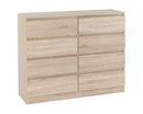 Marcus 8 Drawer Chest - Sonoma Oak Effect