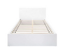 Oslo King Bed - White