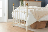 Athens Single Bed - Cream