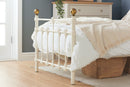 Athens Single Bed - Cream