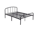 Milton 3.0 Single Bed - Black