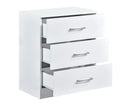 Highbury 3 Drawer Chest - White