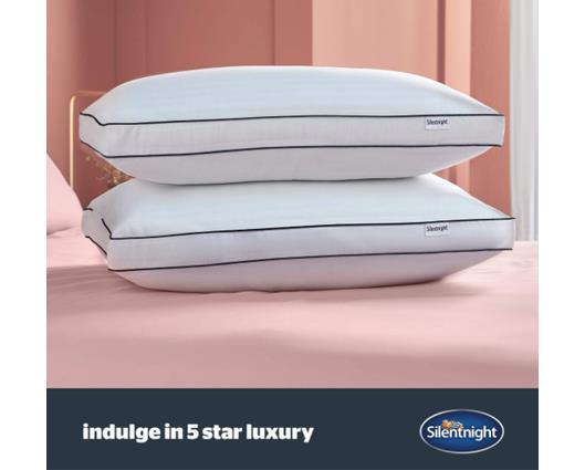 Silentnight Hotel Collection Box Pillow � 4 pack