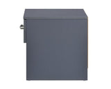 Highbury 1 Drawer Bedside - Dark Grey