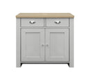 Harper 2 Door 2 Drawer Sideboard- Grey