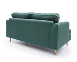 Hollie 2 Seater Sofa - Forest Green