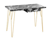 Fabina Desk- Black Marble