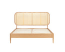 Elina King Rattan Bed