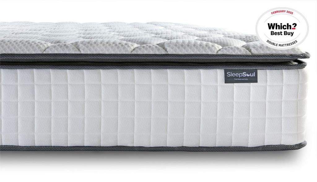 Roll Up Bliss 800 Pocket Memory Pillow Top Mattress (32cm Depth) - Small Double