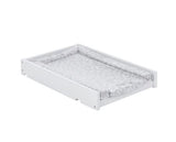 Bantam Space Saver Cot, Under Drawer, Cot Top Changer & Fibre Mattress - White